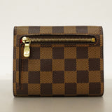 【6cc4045-k】ルイヴィトン 財布 ダミエ ポルトフォイユコアラ N60005 エベヌ【中古】レディース