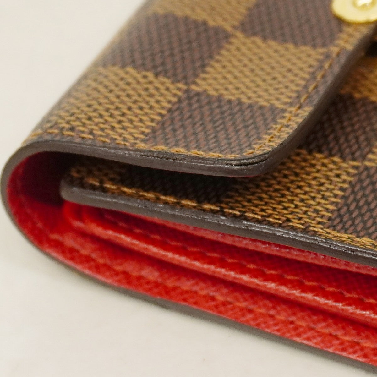 【6cc4045-k】ルイヴィトン 財布 ダミエ ポルトフォイユコアラ N60005 エベヌ【中古】レディース