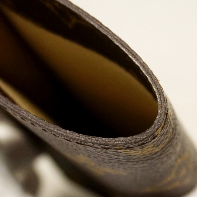 【6cc4046-k】ルイヴィトン メガネケース モノグラム エテュイリュネットサーンプル M62962 ブラウン【中古】メンズ レディース ユニセックス