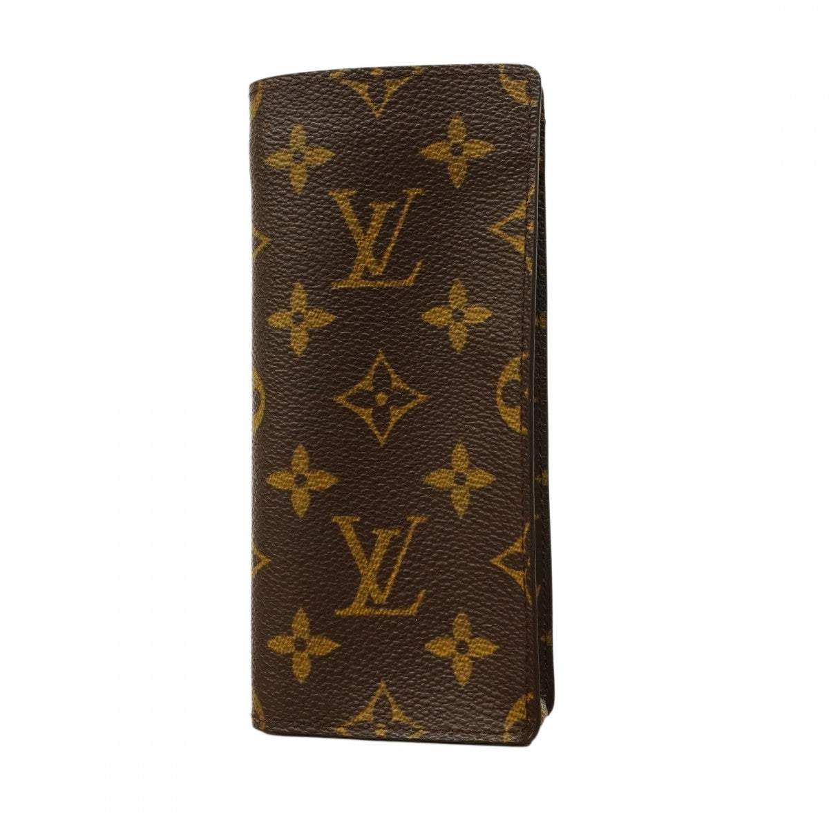 【6cc4046-k】ルイヴィトン メガネケース モノグラム エテュイリュネットサーンプル M62962 ブラウン【中古】メンズ レディース ユニセックス