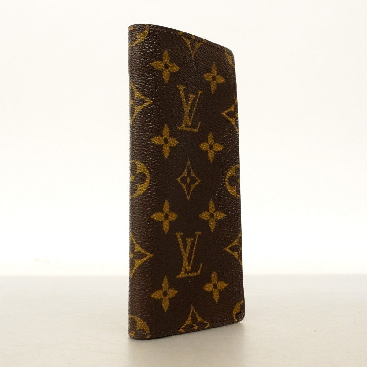 【6cc4046-k】ルイヴィトン メガネケース モノグラム エテュイリュネットサーンプル M62962 ブラウン【中古】メンズ レディース ユニセックス