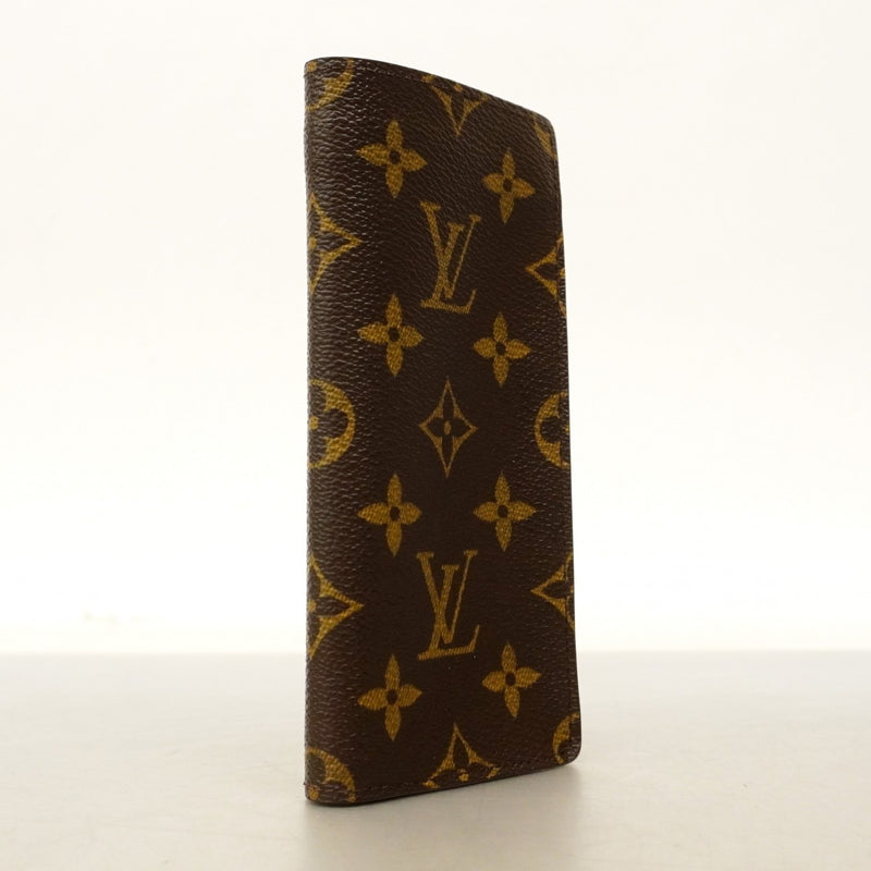 【6cc4046-k】ルイヴィトン メガネケース モノグラム エテュイリュネットサーンプル M62962 ブラウン【中古】メンズ レディース ユニセックス