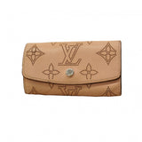 【6cc4047-k】ルイヴィトン キーケース マヒナ ミュルティクレ4 M64056 マグノリア【中古】レディース