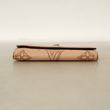 【6cc4047-k】ルイヴィトン キーケース マヒナ ミュルティクレ4 M64056 マグノリア【中古】レディース