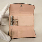 【6cc4047-k】ルイヴィトン キーケース マヒナ ミュルティクレ4 M64056 マグノリア【中古】レディース