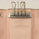 【6cc4047-k】ルイヴィトン キーケース マヒナ ミュルティクレ4 M64056 マグノリア【中古】レディース