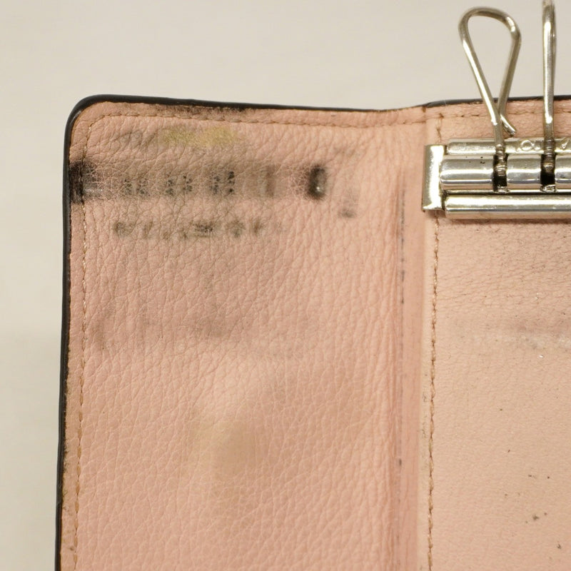 【6cc4047-k】ルイヴィトン キーケース マヒナ ミュルティクレ4 M64056 マグノリア【中古】レディース