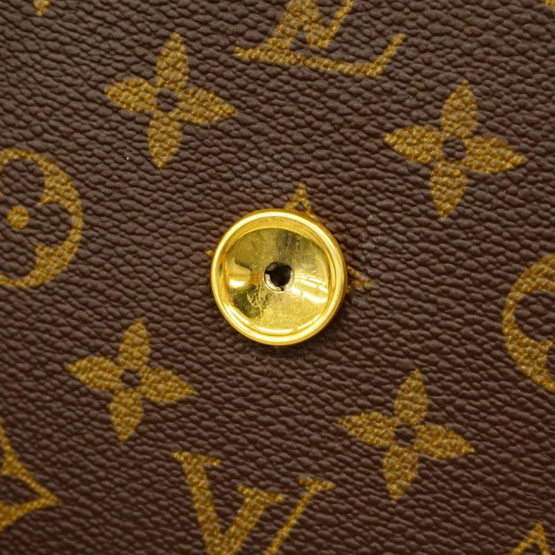 【6cc4050-k】ルイヴィトン クラッチバッグ モノグラム ポシェットダムPM M51812 ブラウン【中古】メンズ レディース ユニセックス