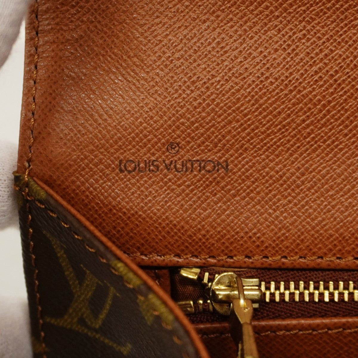 【6cc4050-k】ルイヴィトン クラッチバッグ モノグラム ポシェットダムPM M51812 ブラウン【中古】メンズ レディース ユニセックス