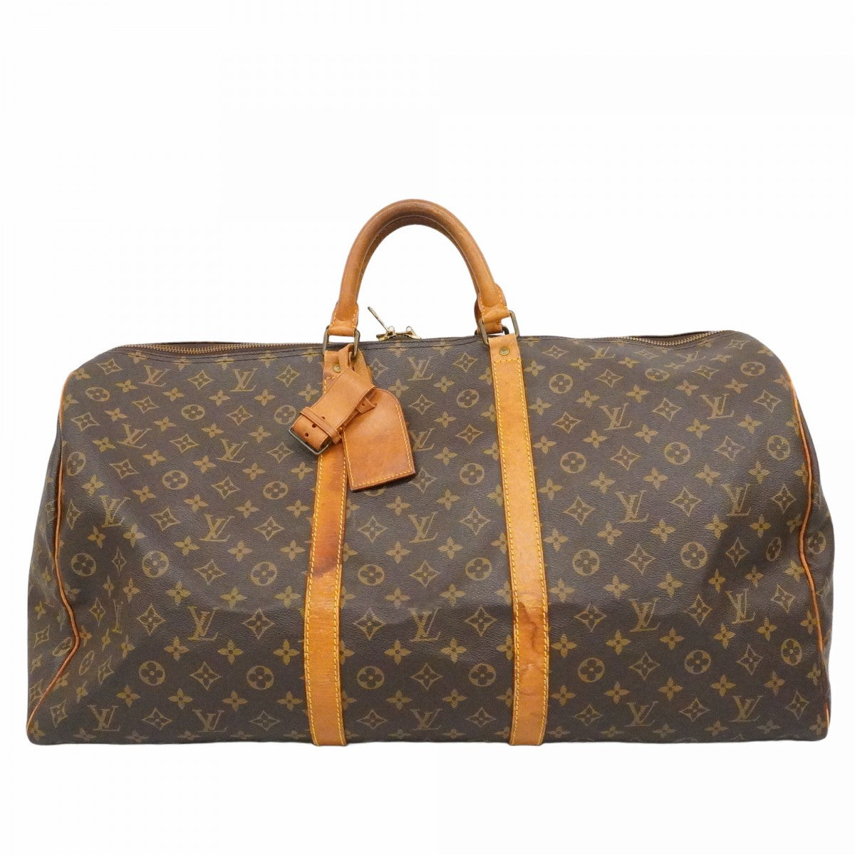 【6cc4066】ルイヴィトン ボストンバッグ モノグラム キーポル60 M41422 ブラウン【中古】メンズ レディース ユニセックス