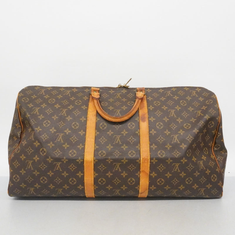 【6cc4066】ルイヴィトン ボストンバッグ モノグラム キーポル60 M41422 ブラウン【中古】メンズ レディース ユニセックス