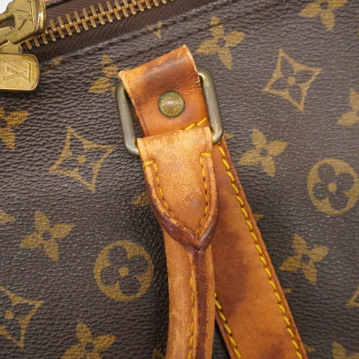 【6cc4066】ルイヴィトン ボストンバッグ モノグラム キーポル60 M41422 ブラウン【中古】メンズ レディース ユニセックス