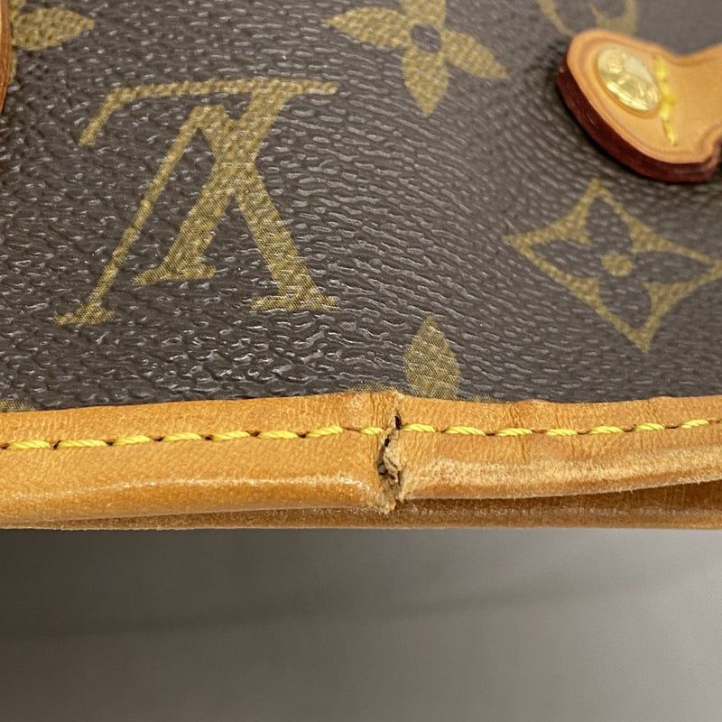 【6cc4071】ルイヴィトン トートバッグ モノグラム ネヴァーフルMM M40156 ブラウン【中古】レディース