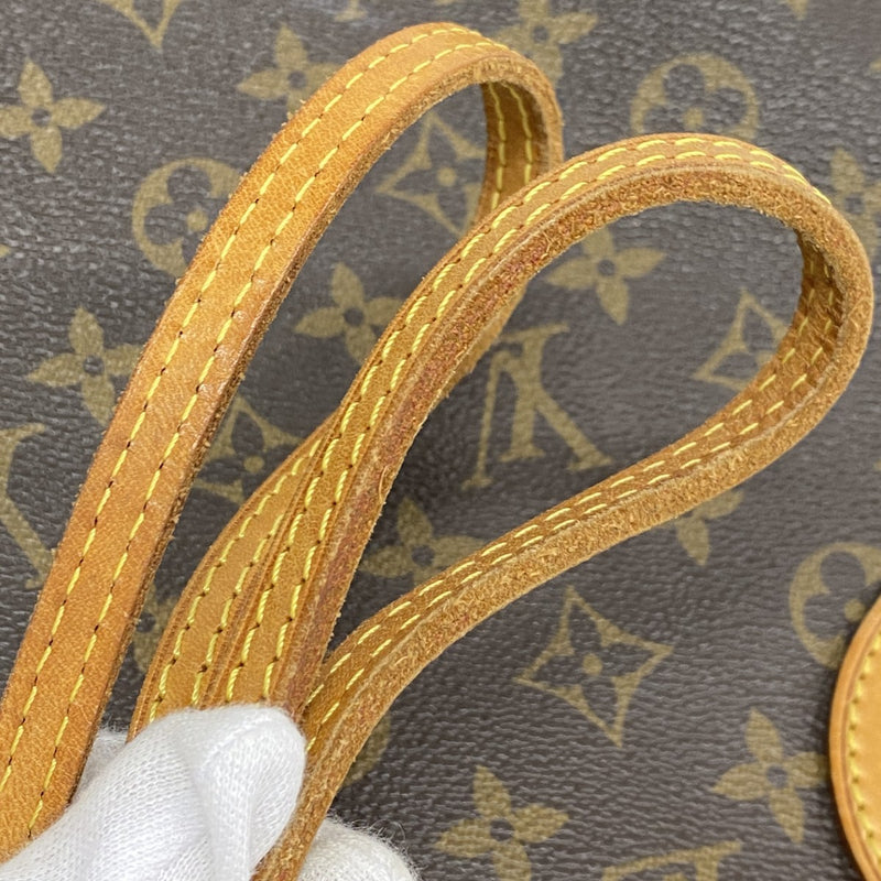 【6cc4071】ルイヴィトン トートバッグ モノグラム ネヴァーフルMM M40156 ブラウン【中古】レディース