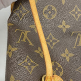 【6cc4071】ルイヴィトン トートバッグ モノグラム ネヴァーフルMM M40156 ブラウン【中古】レディース