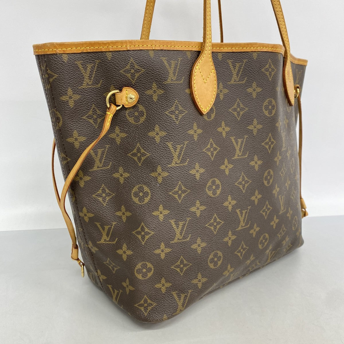 【6cc4071】ルイヴィトン トートバッグ モノグラム ネヴァーフルMM M40156 ブラウン【中古】レディース