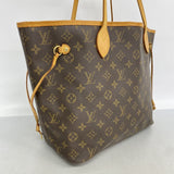 【6cc4071】ルイヴィトン トートバッグ モノグラム ネヴァーフルMM M40156 ブラウン【中古】レディース