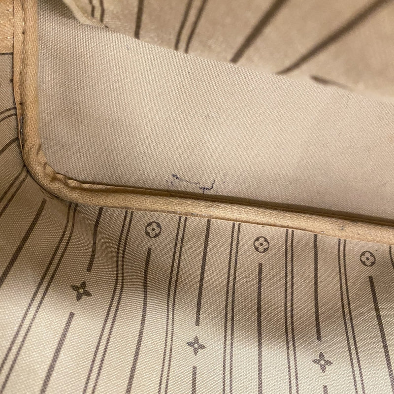 【6cc4071】ルイヴィトン トートバッグ モノグラム ネヴァーフルMM M40156 ブラウン【中古】レディース