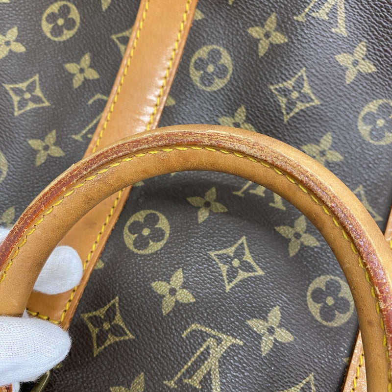 【6cc4072】ルイヴィトン ボストンバッグ モノグラム キーポル55 M41424 ブラウン【中古】メンズ レディース ユニセックス