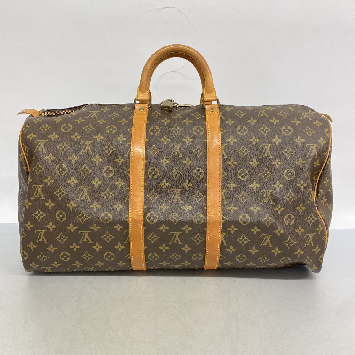 【6cc4072】ルイヴィトン ボストンバッグ モノグラム キーポル55 M41424 ブラウン【中古】メンズ レディース ユニセックス
