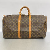 【6cc4072】ルイヴィトン ボストンバッグ モノグラム キーポル55 M41424 ブラウン【中古】メンズ レディース ユニセックス