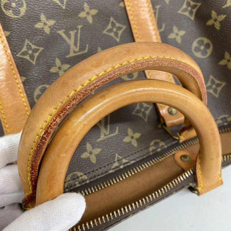 【6cc4072】ルイヴィトン ボストンバッグ モノグラム キーポル55 M41424 ブラウン【中古】メンズ レディース ユニセックス