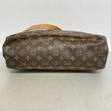 【6cc4074】ルイヴィトン トートバッグ モノグラム バティニョールオリゾンタル M51154 ブラウン【中古】レディース