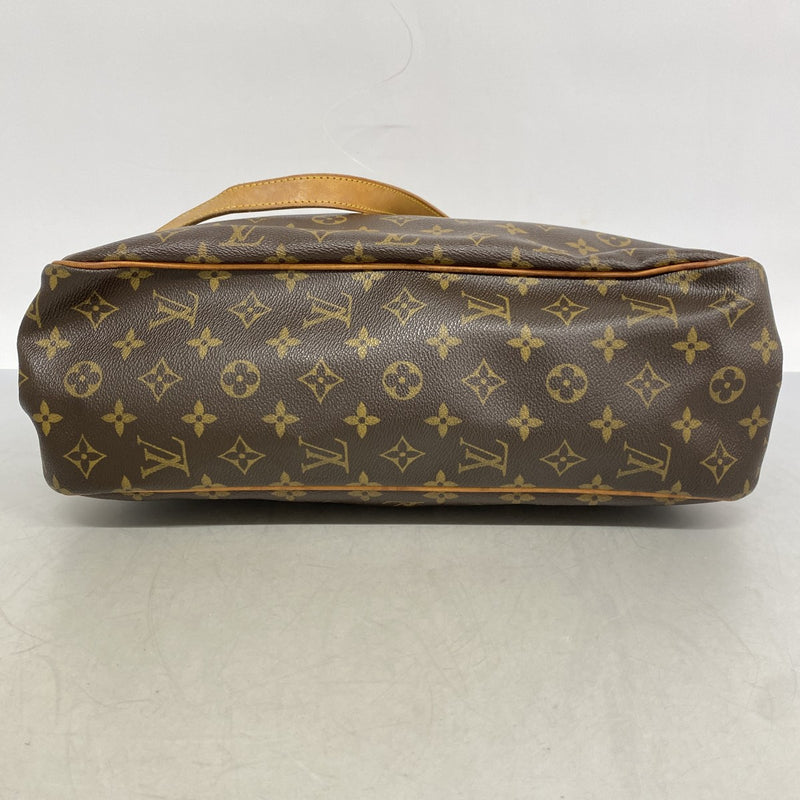 【6cc4074】ルイヴィトン トートバッグ モノグラム バティニョールオリゾンタル M51154 ブラウン【中古】レディース