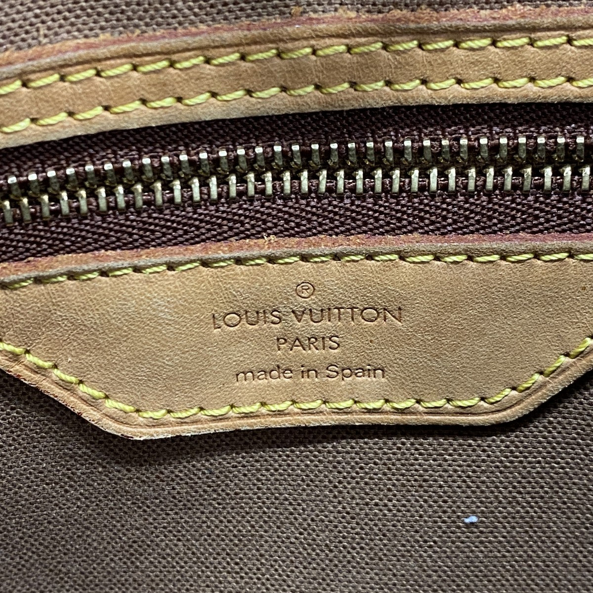 【6cc4074】ルイヴィトン トートバッグ モノグラム バティニョールオリゾンタル M51154 ブラウン【中古】レディース