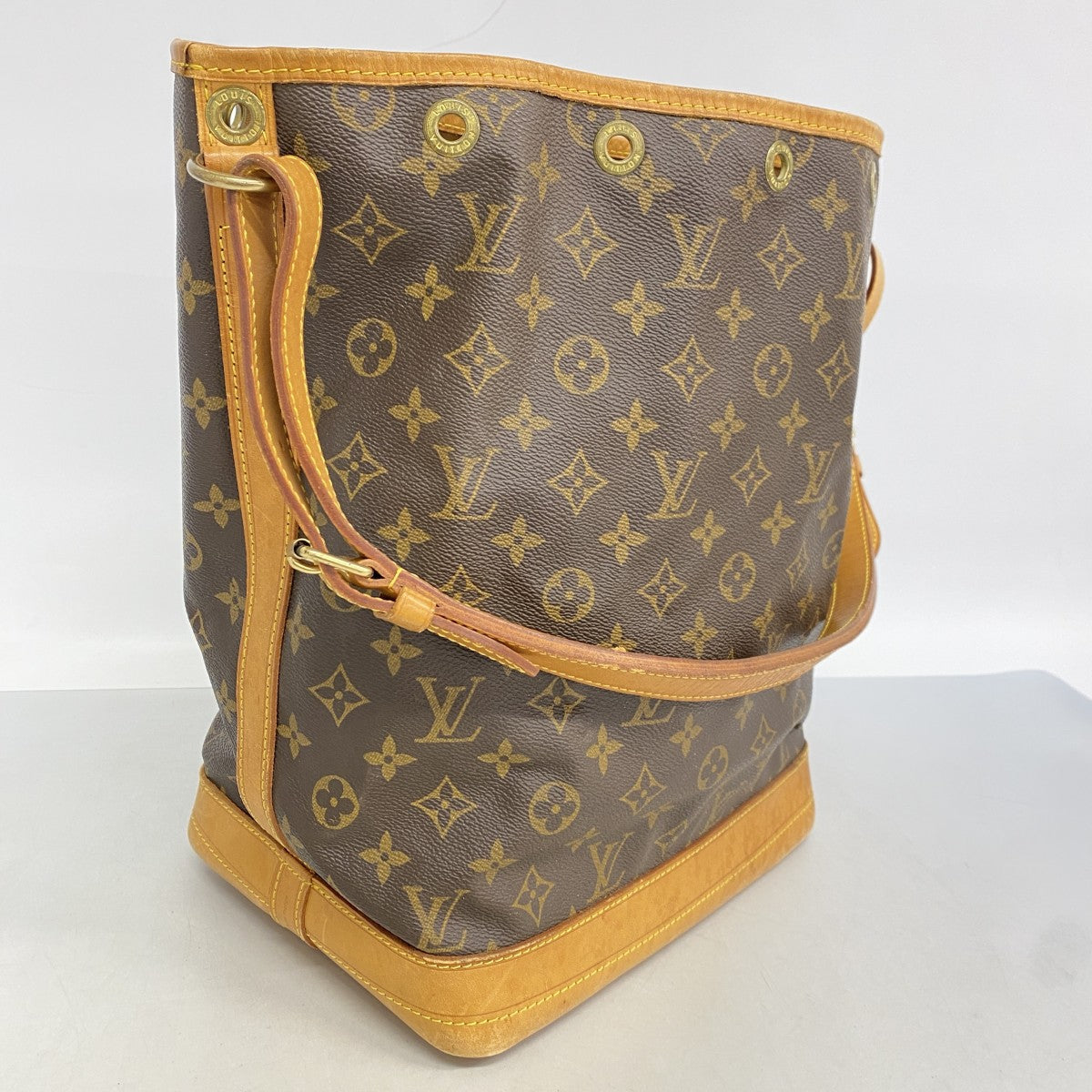 【6cc4075】ルイヴィトン ショルダーバッグ モノグラム ノエ M42224 ブラウン【中古】レディース