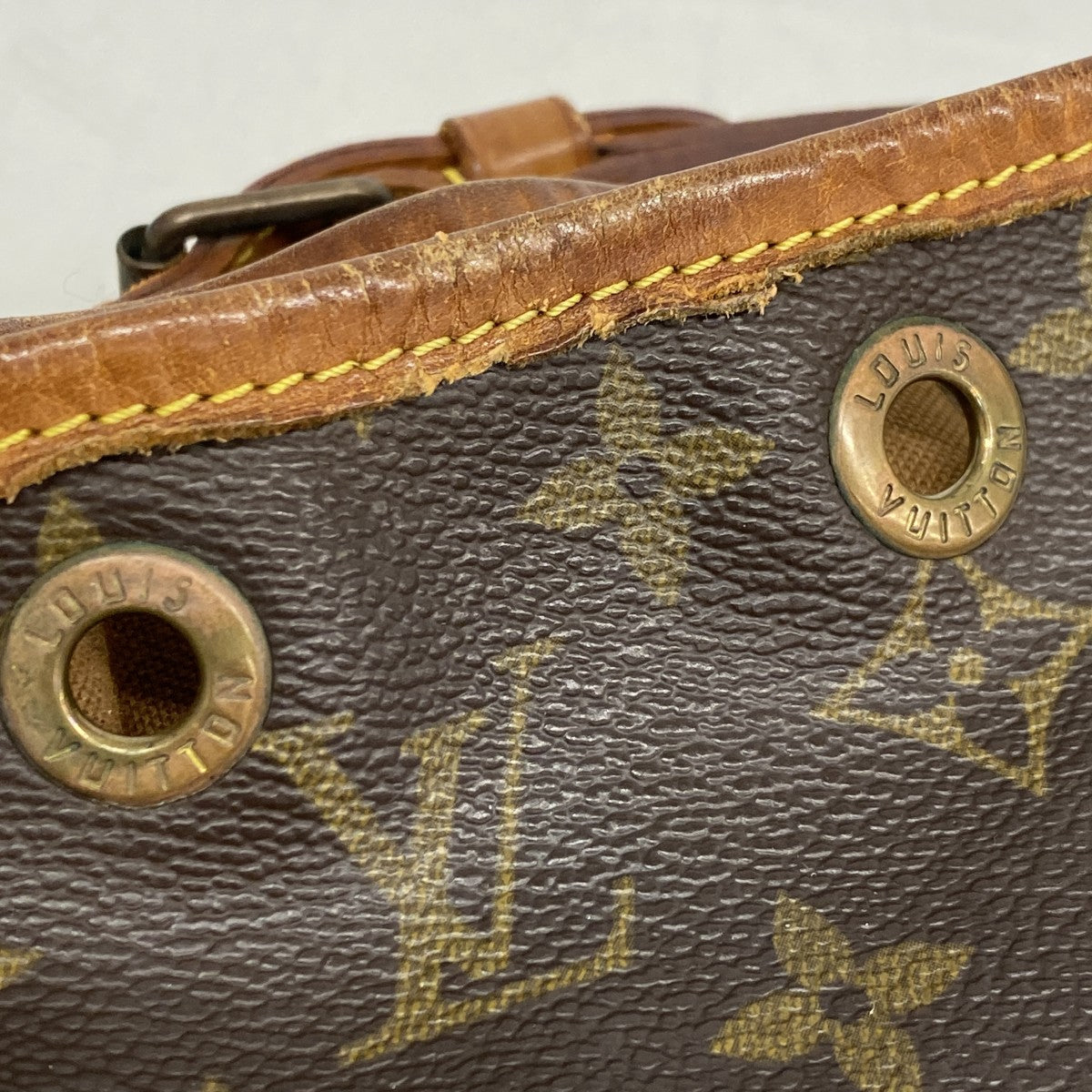 【6cc4076】ルイヴィトン ショルダーバッグ モノグラム プチノエ M42226 ブラウン【中古】レディース