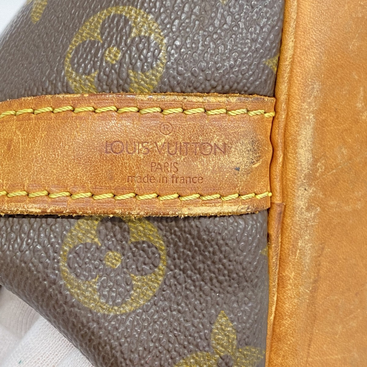 【6cc4076】ルイヴィトン ショルダーバッグ モノグラム プチノエ M42226 ブラウン【中古】レディース