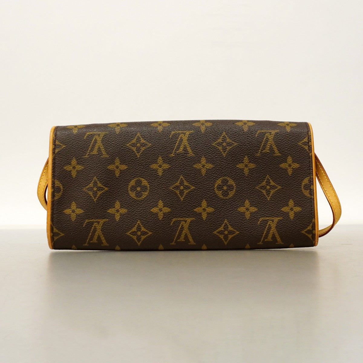 【6cc4097】ルイヴィトン ショルダーバッグ モノグラム ポシェットツインGM M51852 ブラウン【中古】レディース