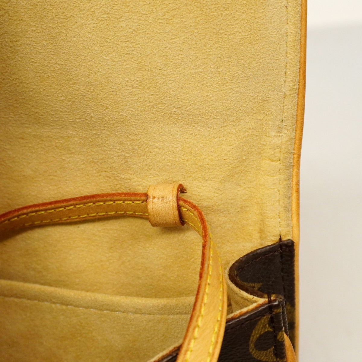 【6cc4097】ルイヴィトン ショルダーバッグ モノグラム ポシェットツインGM M51852 ブラウン【中古】レディース