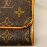 【6cc4097】ルイヴィトン ショルダーバッグ モノグラム ポシェットツインGM M51852 ブラウン【中古】レディース