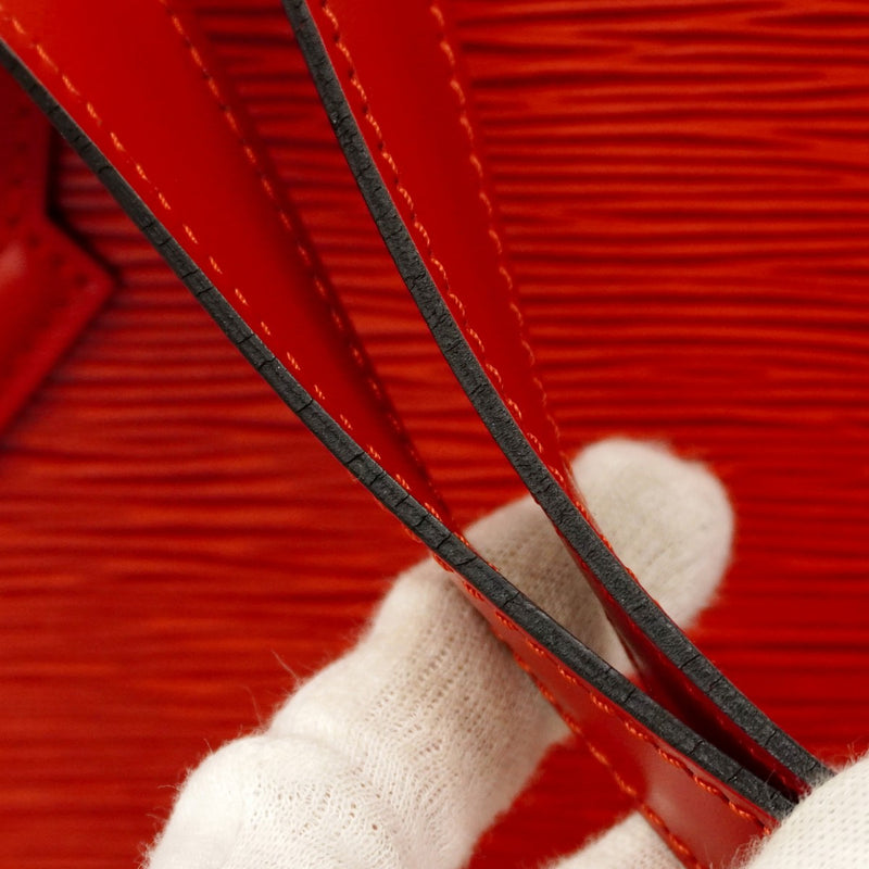 【6cc4098】ルイヴィトン ショルダーバッグ エピ サンジャックショッピング M52267 カスティリアンレッド【中古】レディース