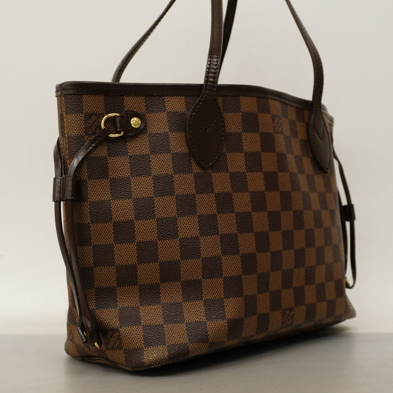 【6cc4100】ルイヴィトン トートバッグ ダミエ ネヴァーフルPM N51109 エベヌ【中古】レディース