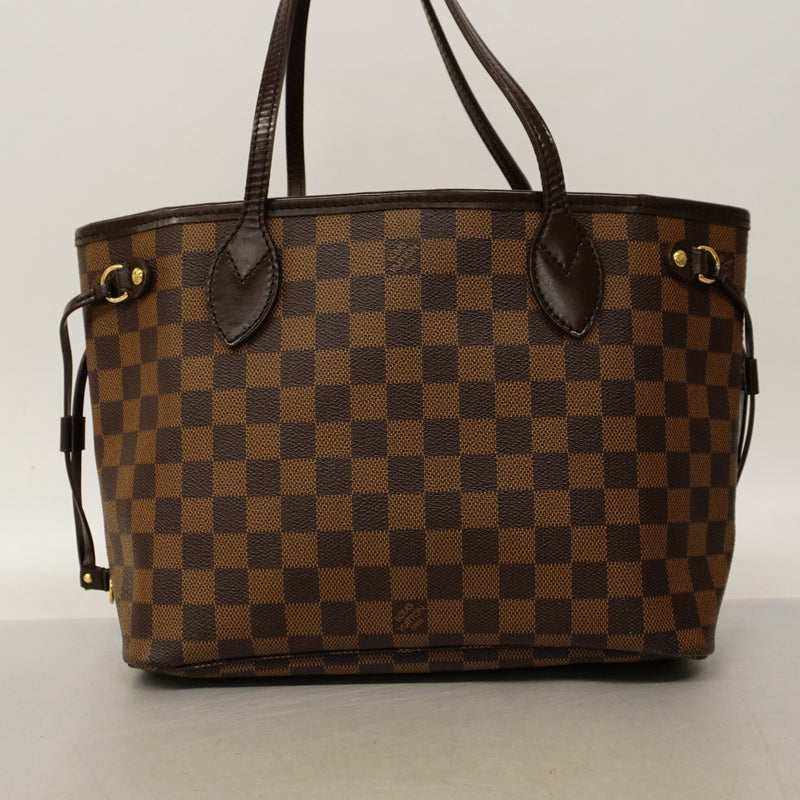 【6cc4100】ルイヴィトン トートバッグ ダミエ ネヴァーフルPM N51109 エベヌ【中古】レディース