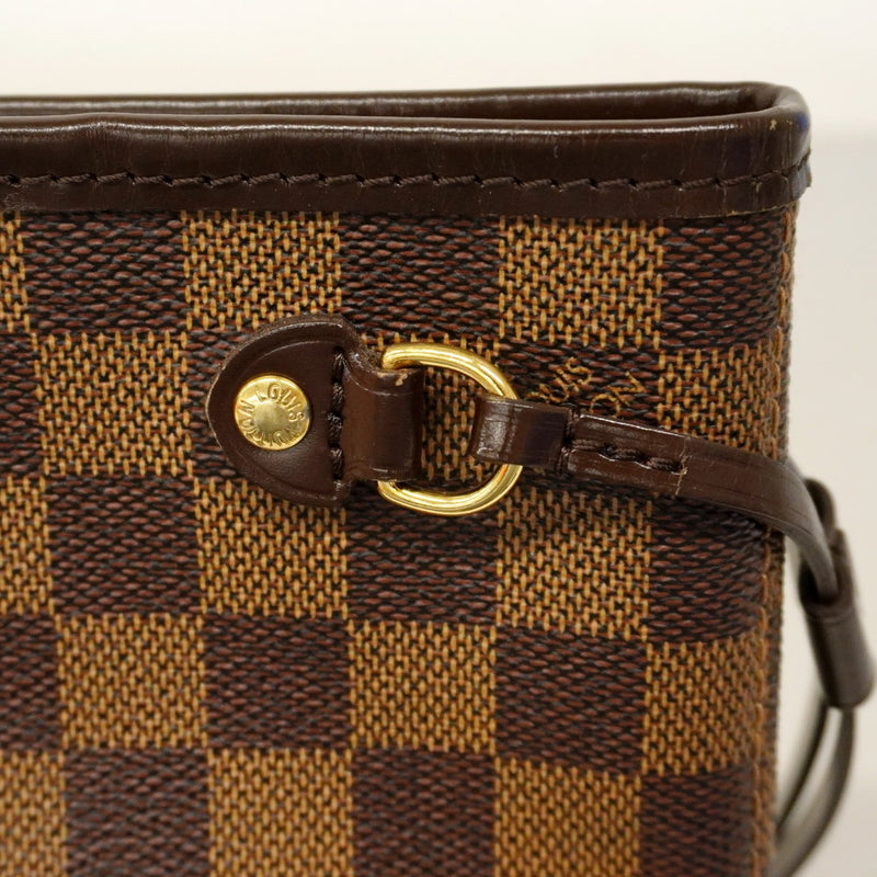 【6cc4100】ルイヴィトン トートバッグ ダミエ ネヴァーフルPM N51109 エベヌ【中古】レディース