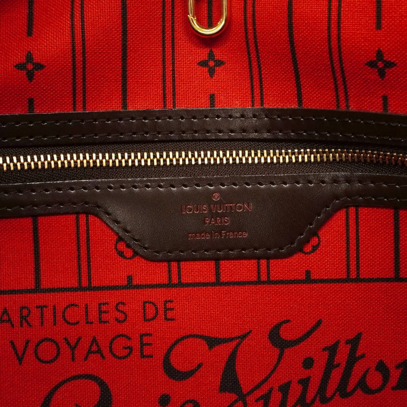 【6cc4100】ルイヴィトン トートバッグ ダミエ ネヴァーフルPM N51109 エベヌ【中古】レディース