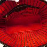 【6cc4100】ルイヴィトン トートバッグ ダミエ ネヴァーフルPM N51109 エベヌ【中古】レディース