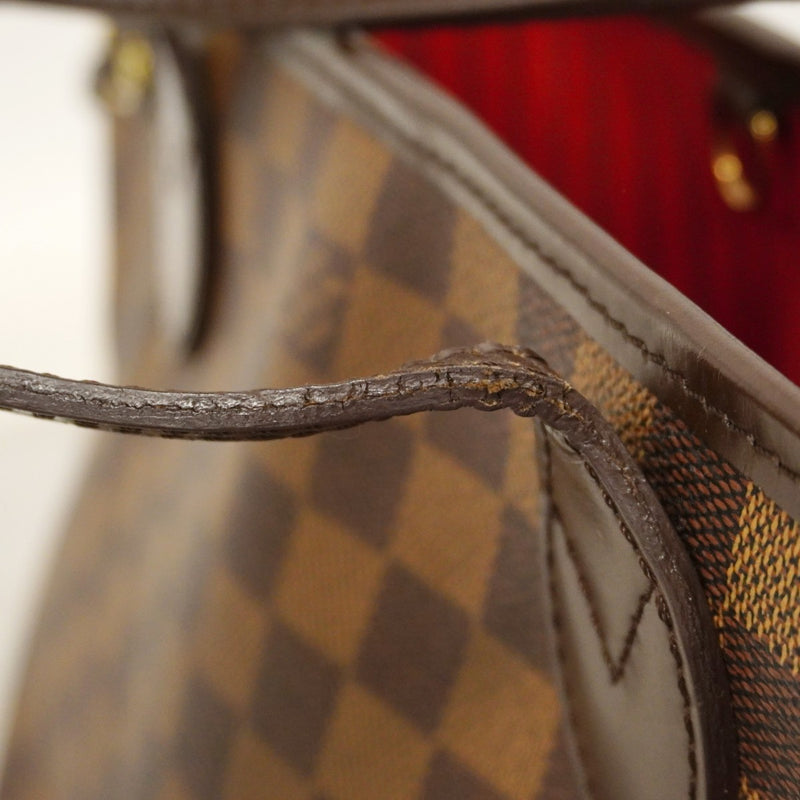 【6cc4100】ルイヴィトン トートバッグ ダミエ ネヴァーフルPM N51109 エベヌ【中古】レディース