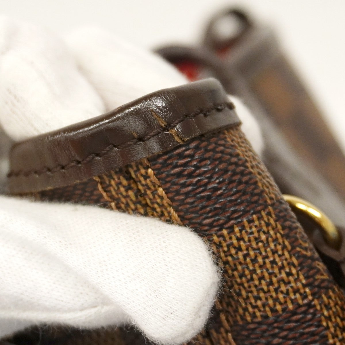 【6cc4100】ルイヴィトン トートバッグ ダミエ ネヴァーフルPM N51109 エベヌ【中古】レディース