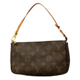 【6cc4101】ルイヴィトン ポーチ モノグラム ポシェットアクセソワール M51980 ブラウン【中古】レディース