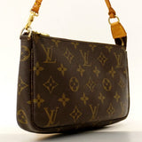 【6cc4101】ルイヴィトン ポーチ モノグラム ポシェットアクセソワール M51980 ブラウン【中古】レディース