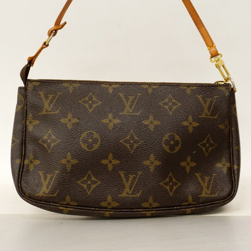 【6cc4101】ルイヴィトン ポーチ モノグラム ポシェットアクセソワール M51980 ブラウン【中古】レディース