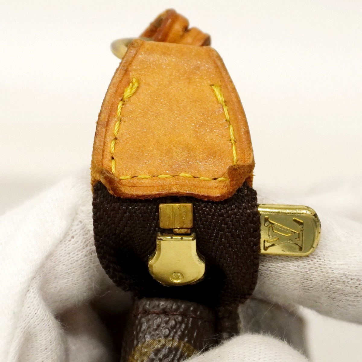 【6cc4101】ルイヴィトン ポーチ モノグラム ポシェットアクセソワール M51980 ブラウン【中古】レディース