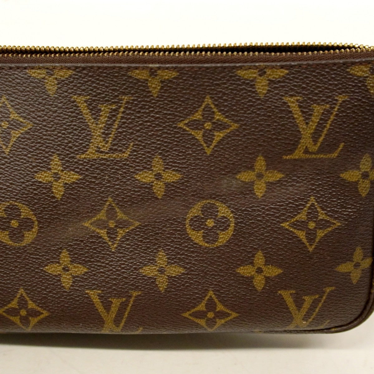 【6cc4101】ルイヴィトン ポーチ モノグラム ポシェットアクセソワール M51980 ブラウン【中古】レディース
