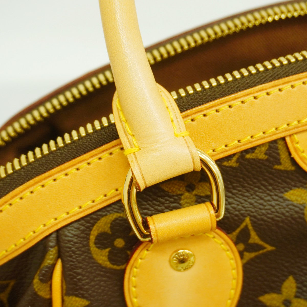 【6cc4136】ルイヴィトン ハンドバッグ モノグラム ティヴォリPM M40143 ブラウン【中古】レディース