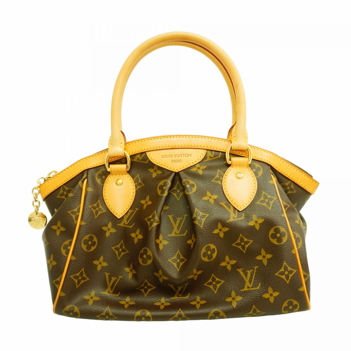 【6cc4136】ルイヴィトン ハンドバッグ モノグラム ティヴォリPM M40143 ブラウン【中古】レディース